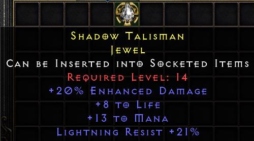 Shadow Talisman[ID:1741507738602]