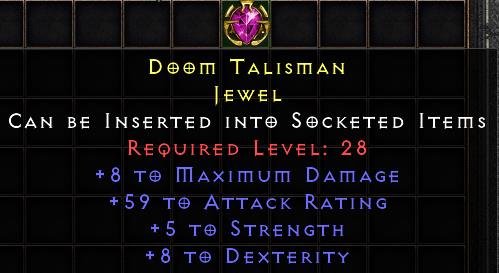 Doomtalisman[ID:1741507738685]