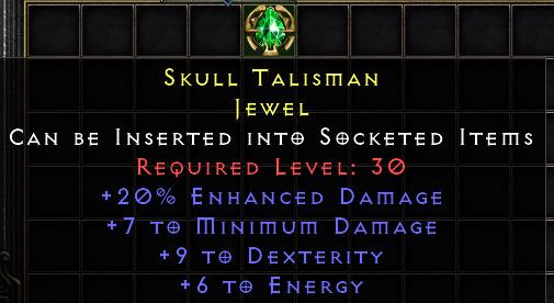 Skulltalisman[ID:1741507738937]