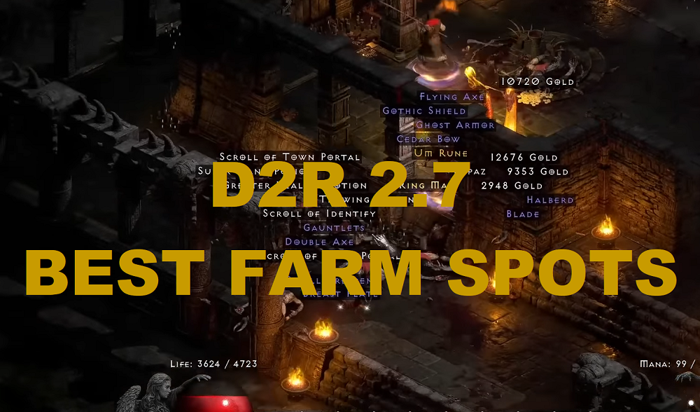 D2R 2.7 Best Farming Spots